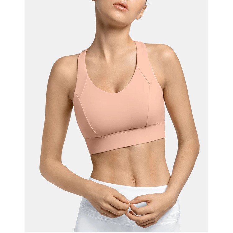 Ladies Nude Color Sports Bra Underwear Sexy Back Yoga Sports Bras