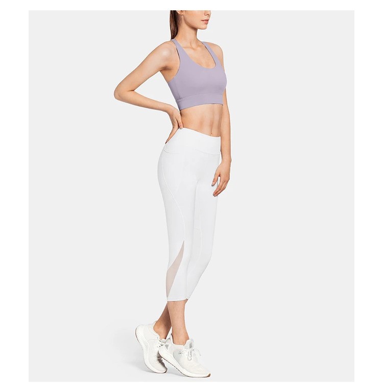Sexy Yoga Sports Bra for Women with Crisscross with Removable Cups  