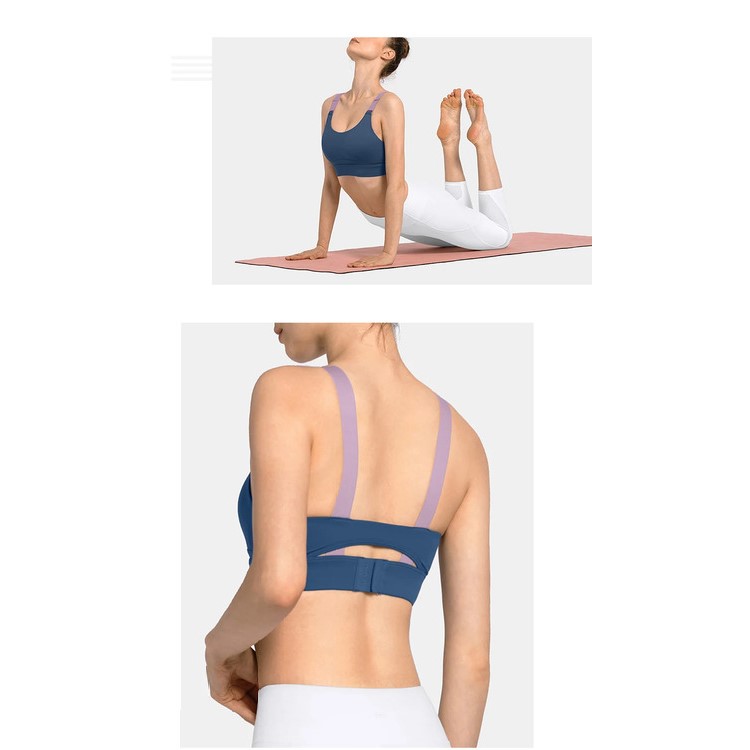Ladies Sports Bra Adjustable Strap Sports Bra Sexy Yoga Bra Top