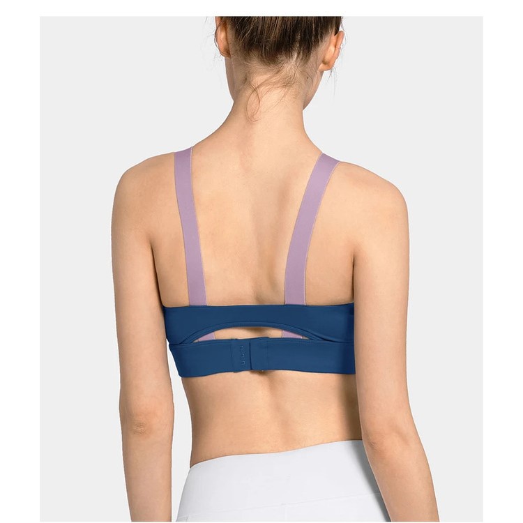 Ladies Sports Bra Adjustable Strap Sports Bra Sexy Yoga Bra Top