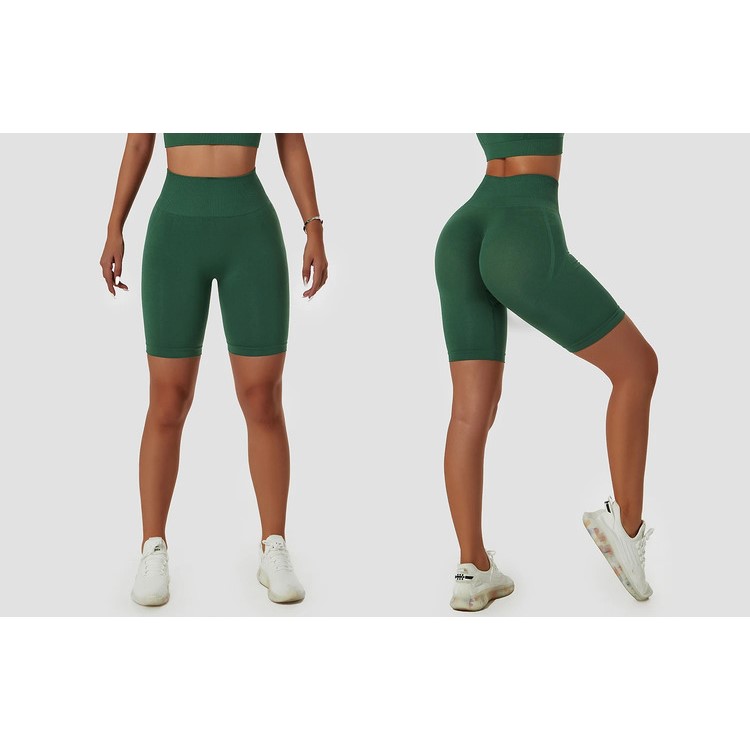 Women Hip Lift Scrunch Butt Yoga Leggings Outdoor High Impact Biker Shorts