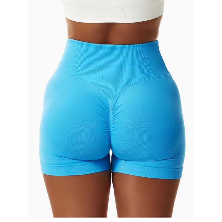 Women Sexy Seamless Butt Lift Sports Legging Scrunch Butt Yoga Shorts