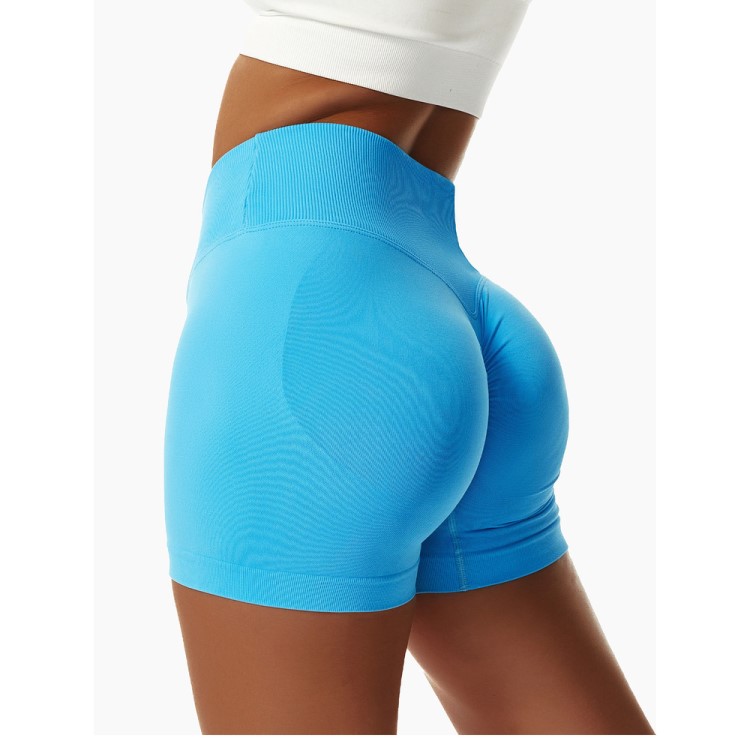 Women Sexy Seamless Butt Lift Sports Legging Scrunch Butt Yoga Shorts