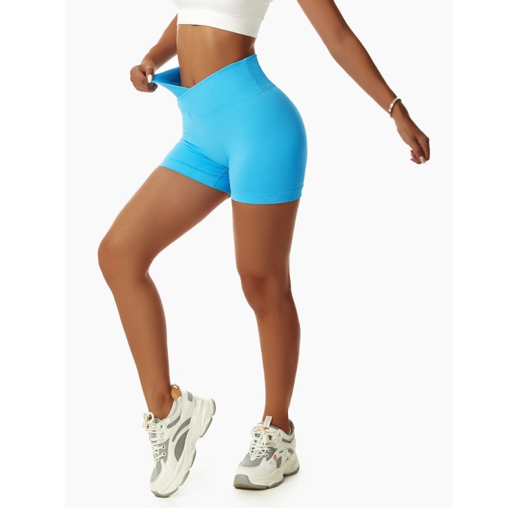 Women Sexy Seamless Butt Lift Sports Legging Scrunch Butt Yoga Shorts