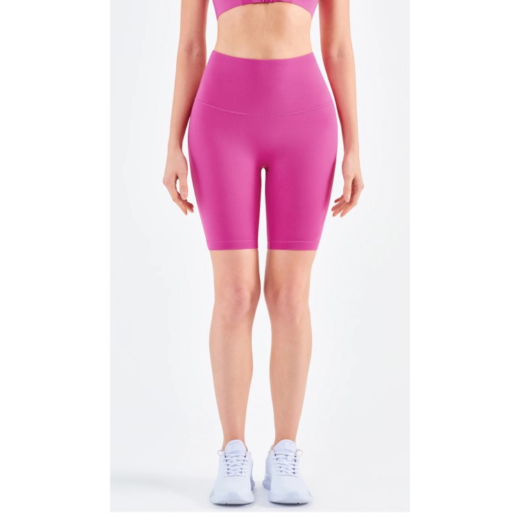 Workout Fitness Yoga Shorts For Women Tummy Control High Waist Biker Shorts