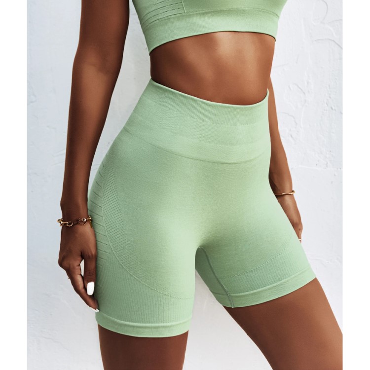 Seamless Women Butt Lift Yoga Legging Outdoor Cycling Gym Shorts
