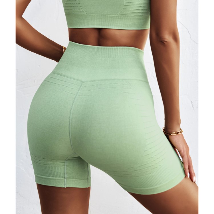 Seamless Women Butt Lift Yoga Legging Outdoor Cycling Gym Shorts