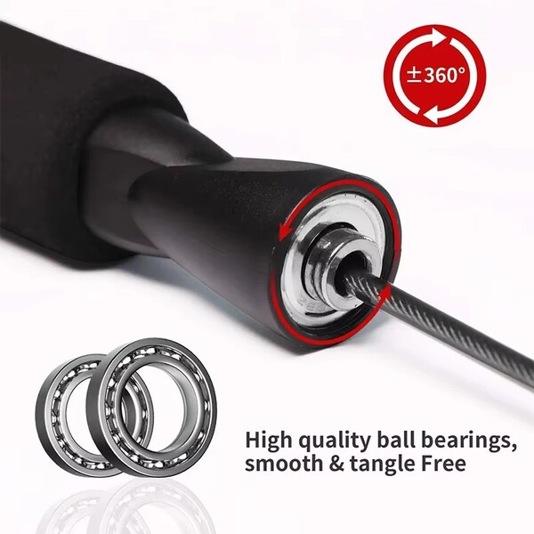 Gym Jump Rope Weighted Jump Rope Adjustable