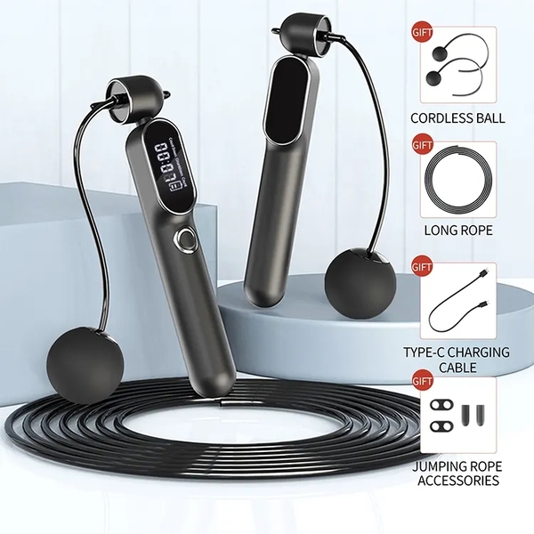 Smart Fitness Fat Burning Slimming Wireless Jump Rope