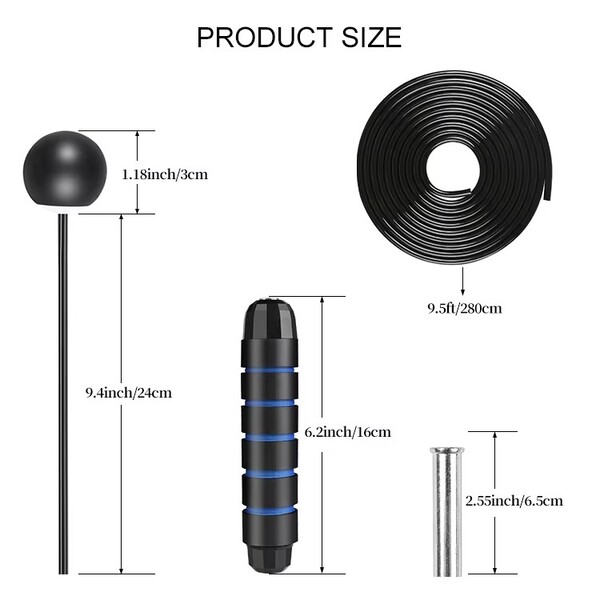 Professional Weighted Cordless Jump Rope