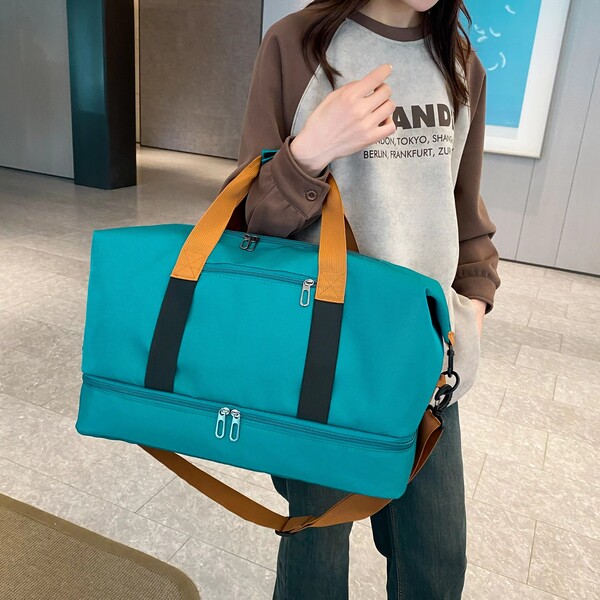 High Capacity Waterproof Sport Fitness Bag for Teenager