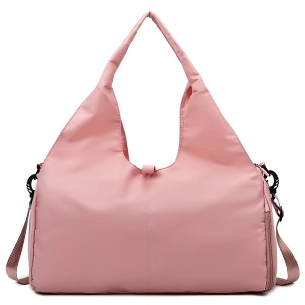Wholesale 4 Pcs of Womens Nylon Gym Travel Bag